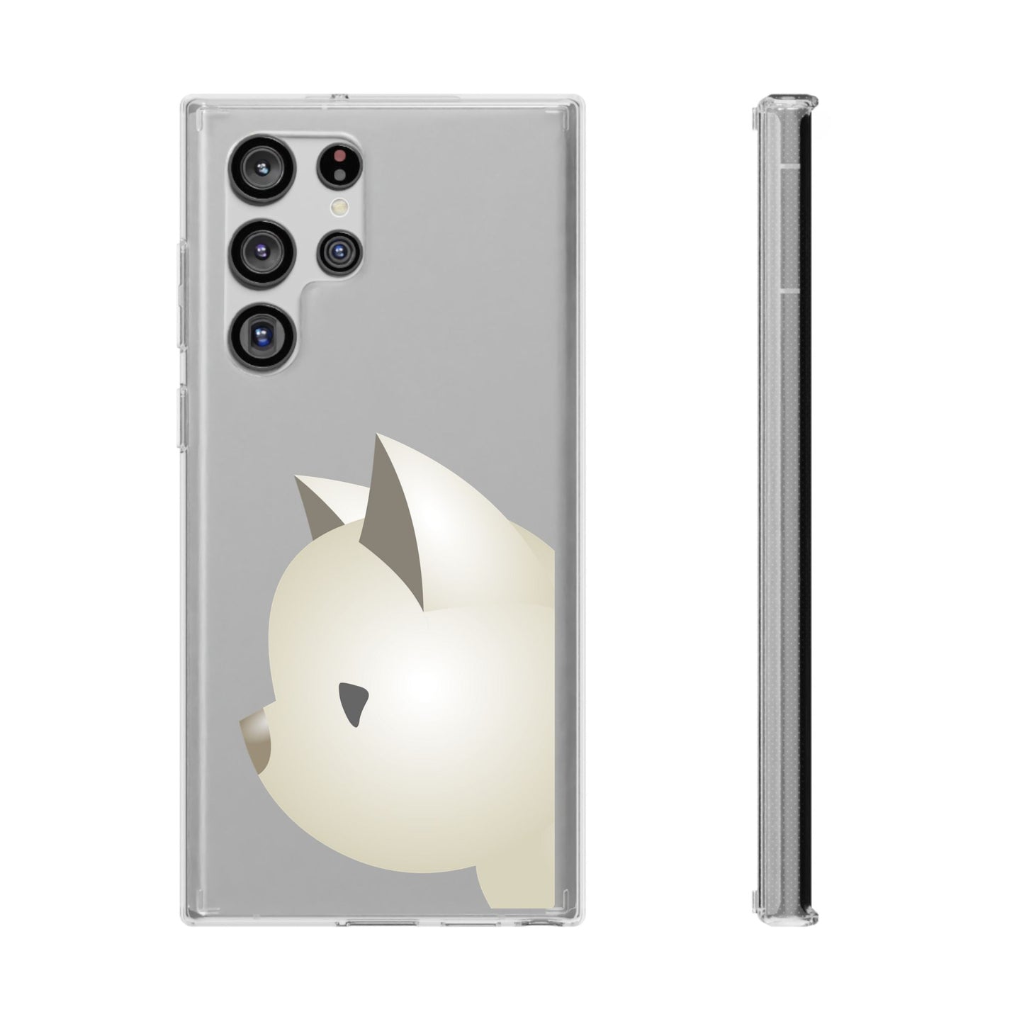 It Takes Two Cat Clear Samsung Galaxy Case