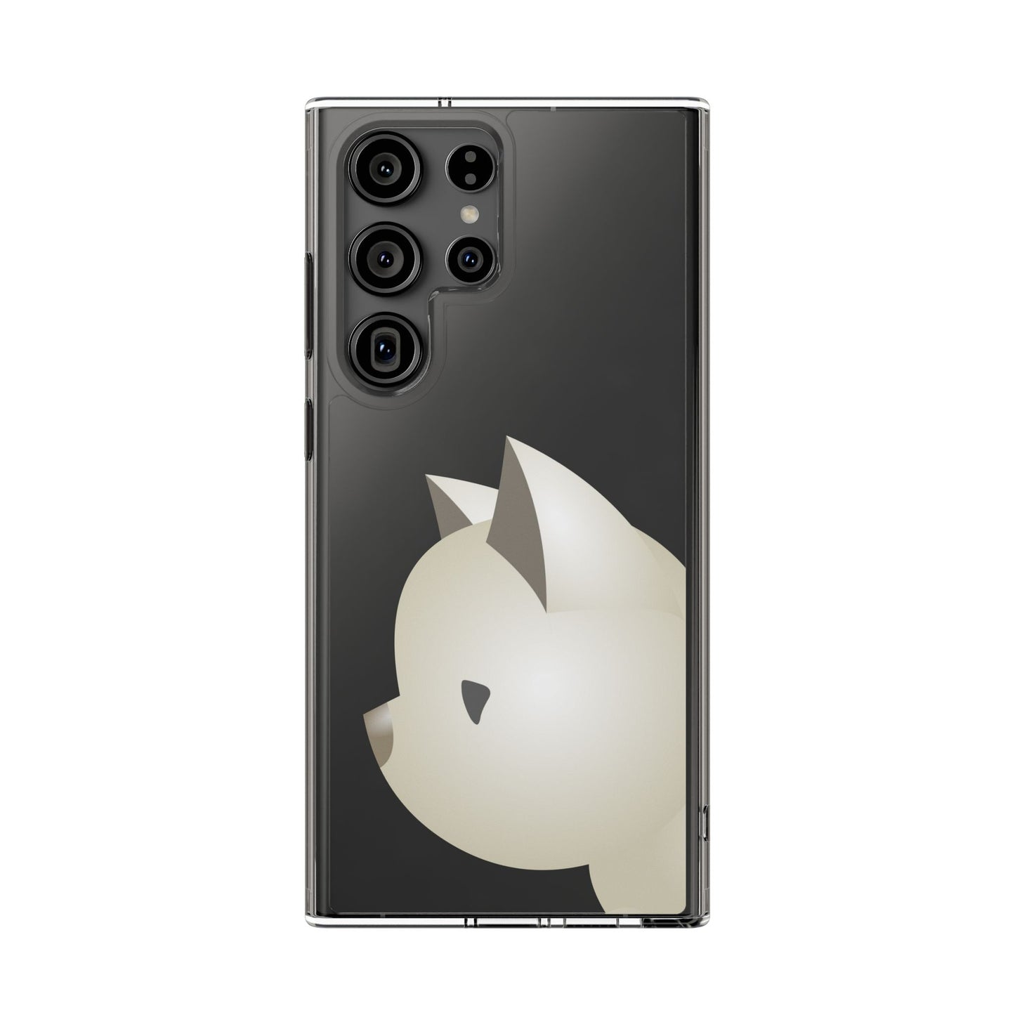 It Takes Two Cat Clear Samsung Galaxy Case