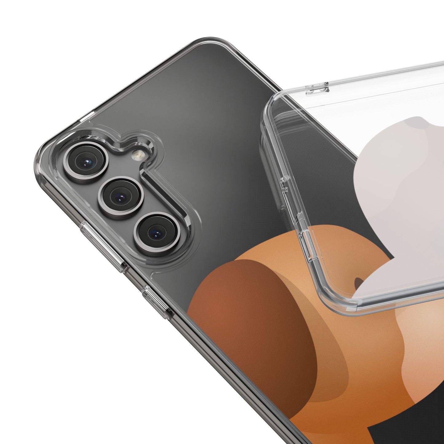 It Takes Two Dog Clear Samsung Galaxy Case