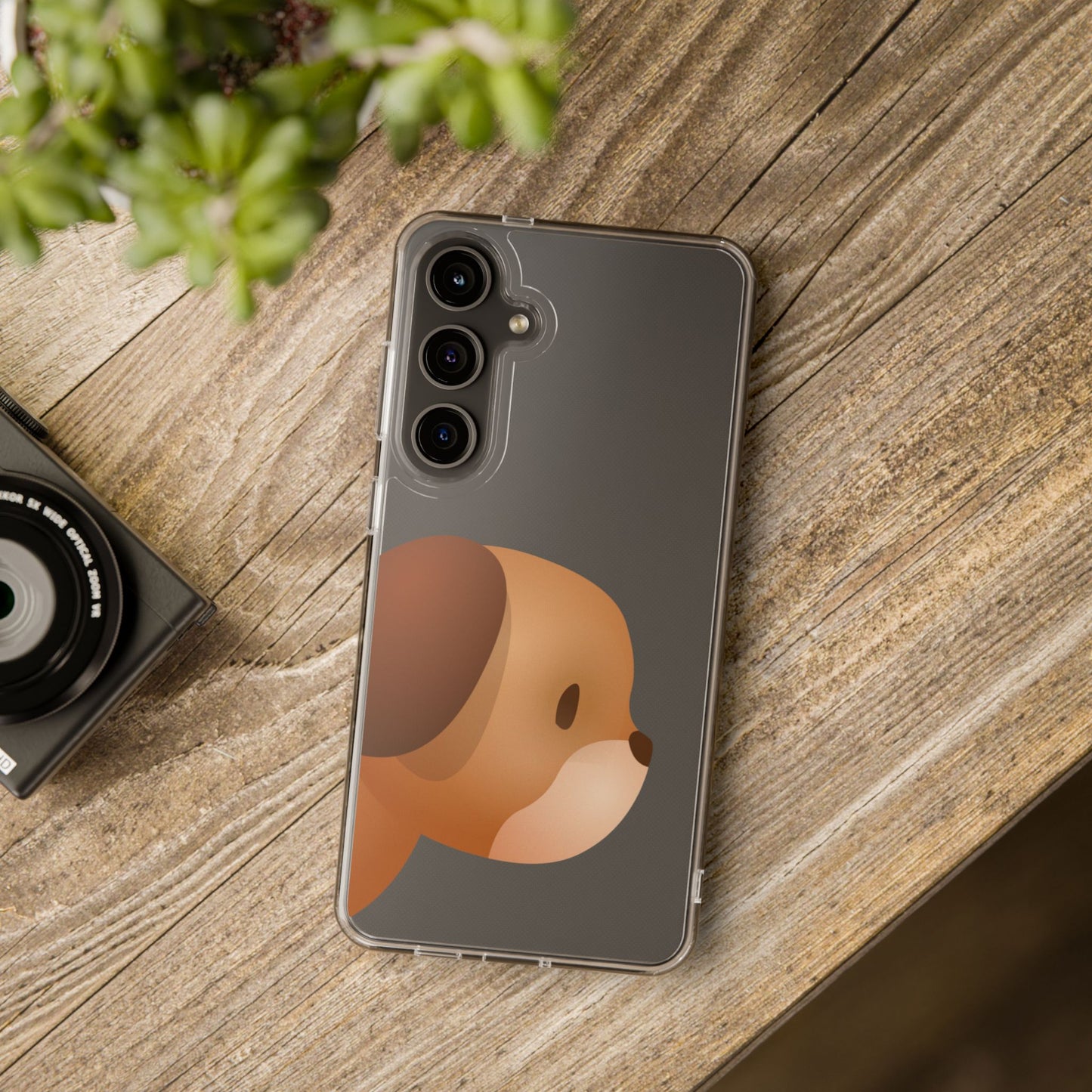 It Takes Two Dog Clear Samsung Galaxy Case