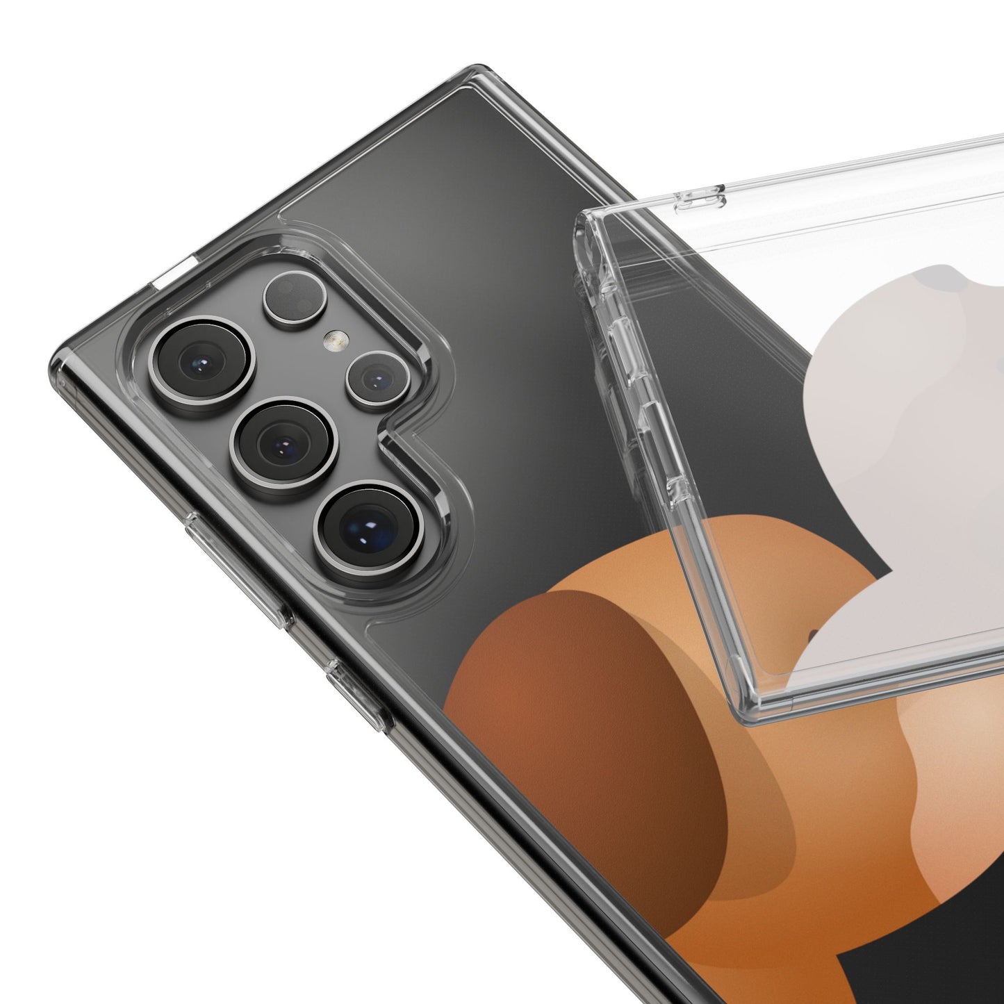 It Takes Two Dog Clear Samsung Galaxy Case