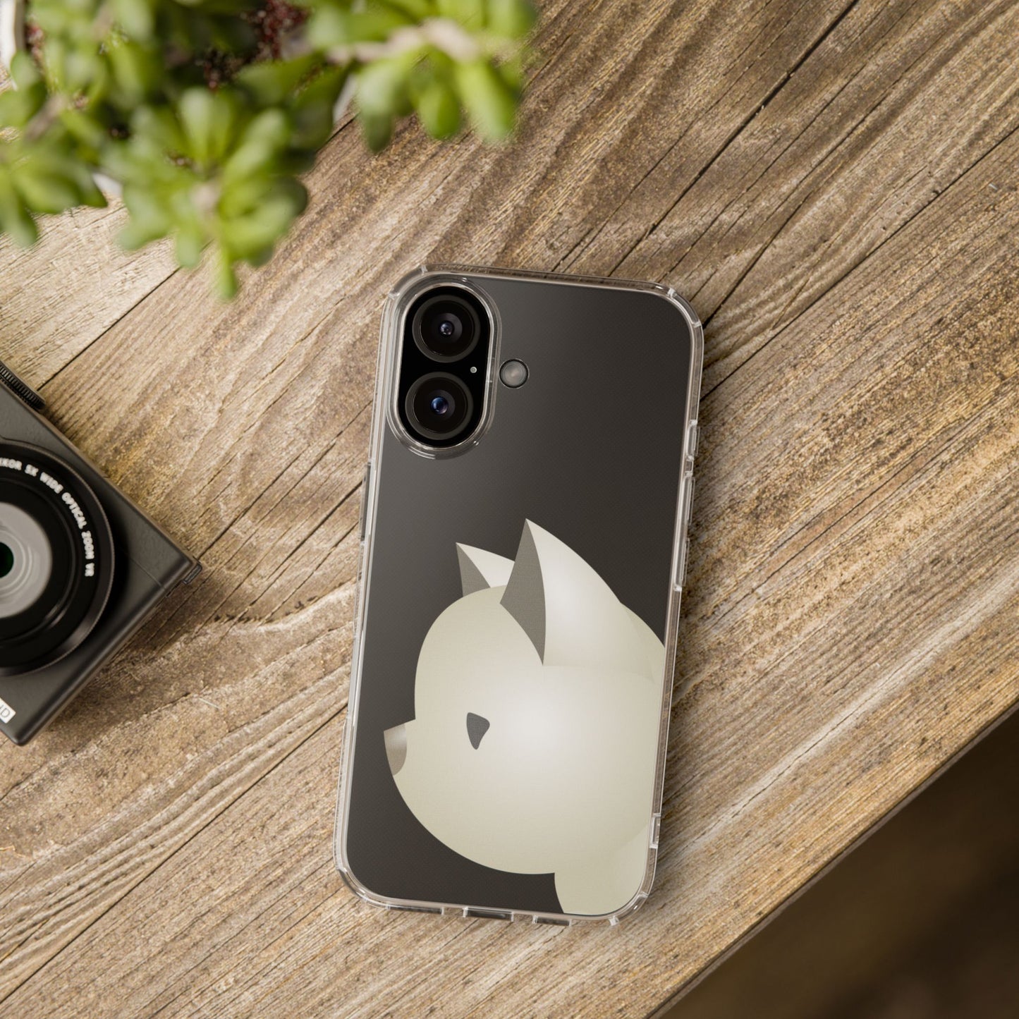It Takes Two Cat Clear iPhone Case
