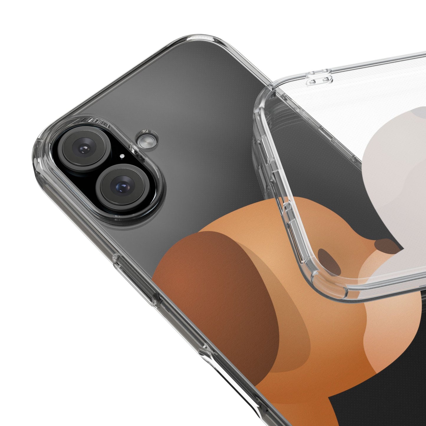 It Takes Two Dog Clear iPhone Case