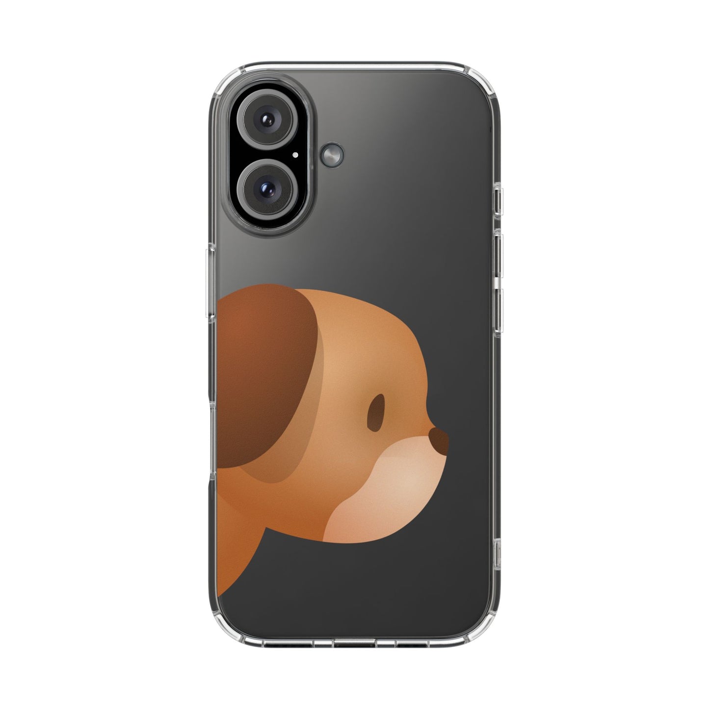 It Takes Two Dog Clear iPhone Case