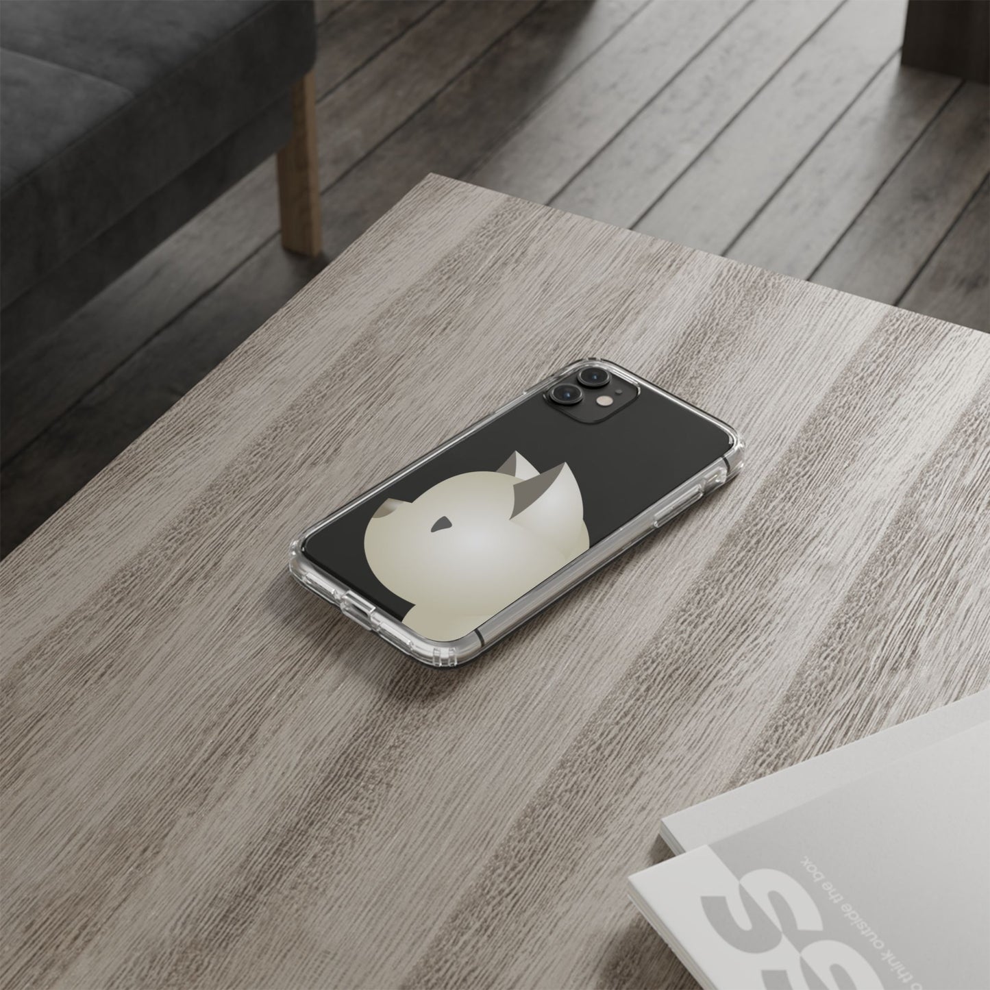 It Takes Two Cat Clear iPhone Case