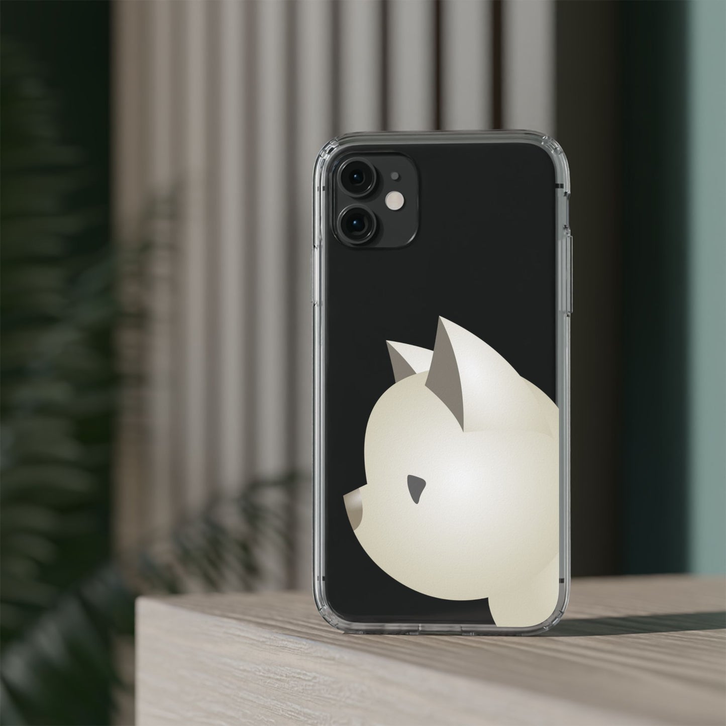 It Takes Two Cat Clear iPhone Case
