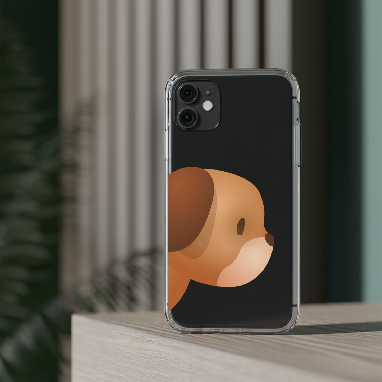 It Takes Two Dog Clear iPhone Case
