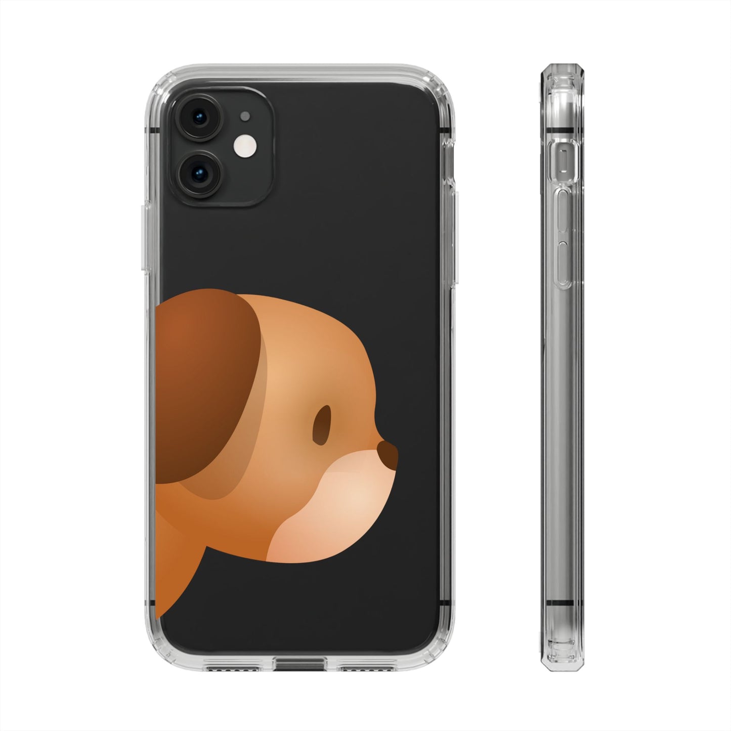 It Takes Two Dog Clear iPhone Case