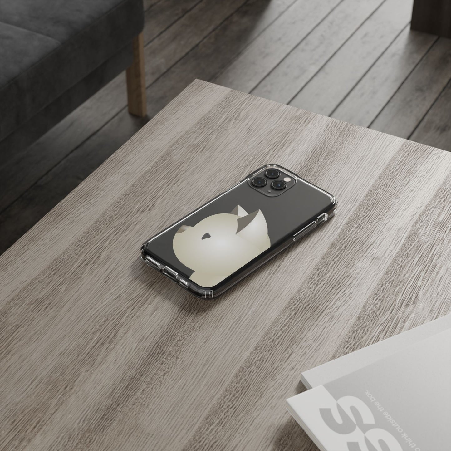 It Takes Two Cat Clear iPhone Case