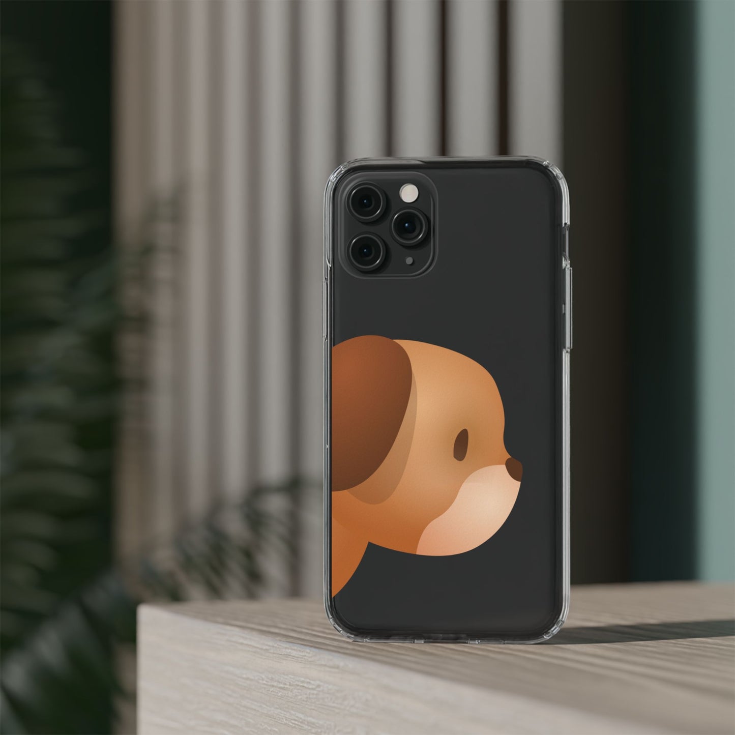 It Takes Two Dog Clear iPhone Case