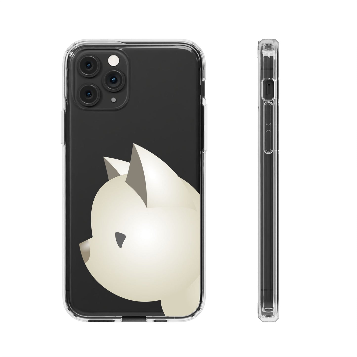 It Takes Two Cat Clear iPhone Case
