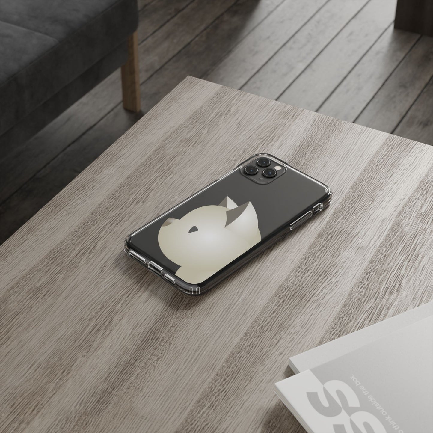 It Takes Two Cat Clear iPhone Case