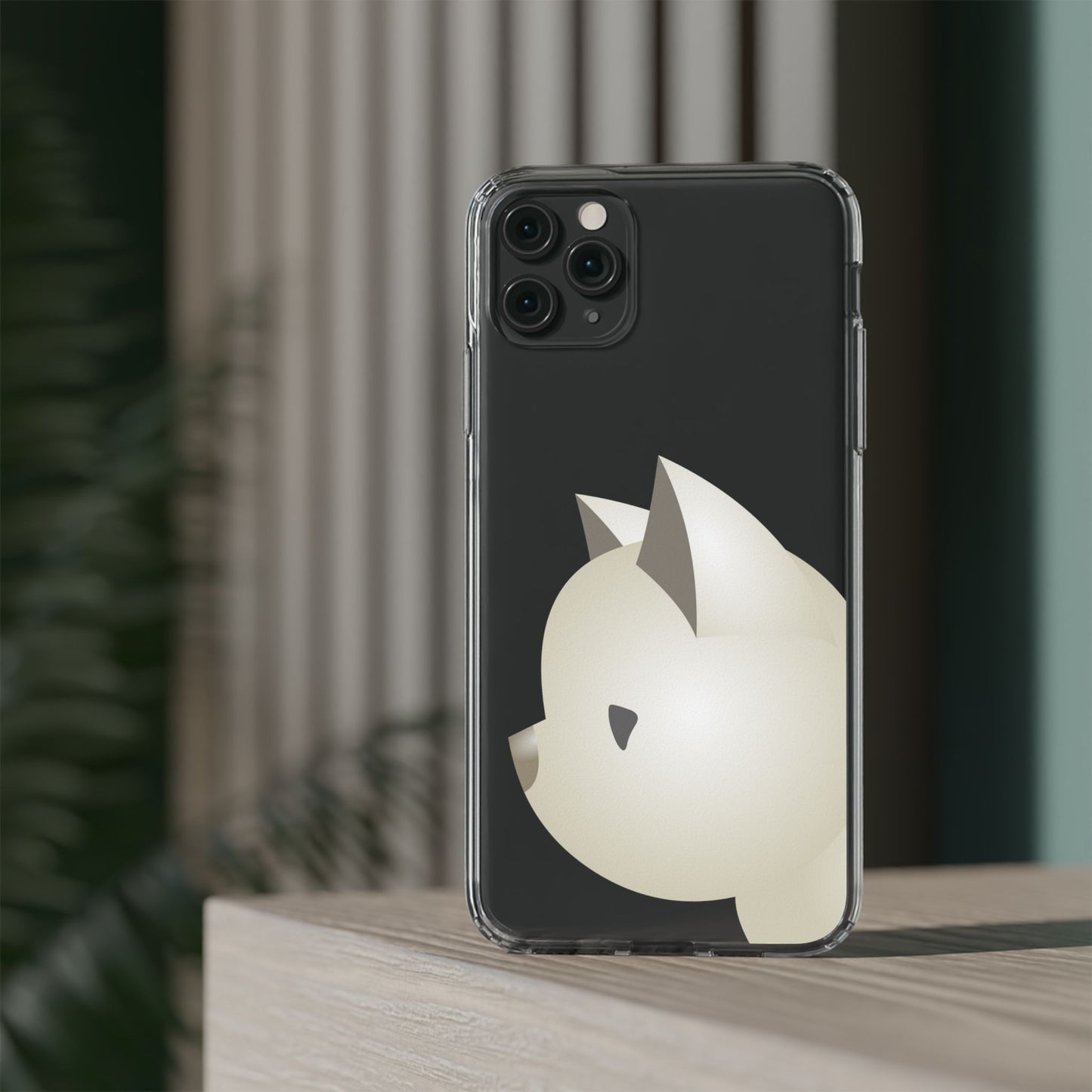 It Takes Two Cat Clear iPhone Case