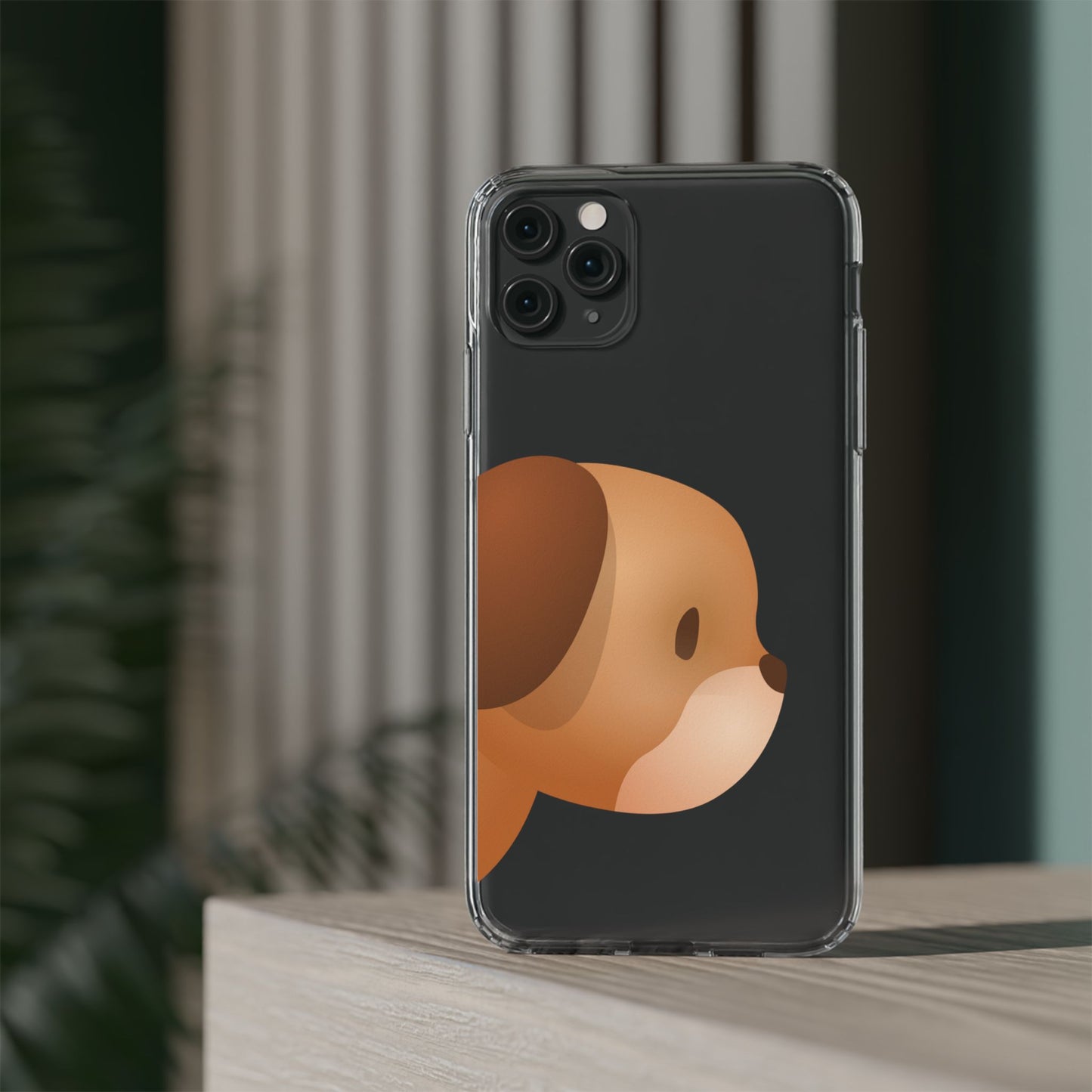 It Takes Two Dog Clear iPhone Case
