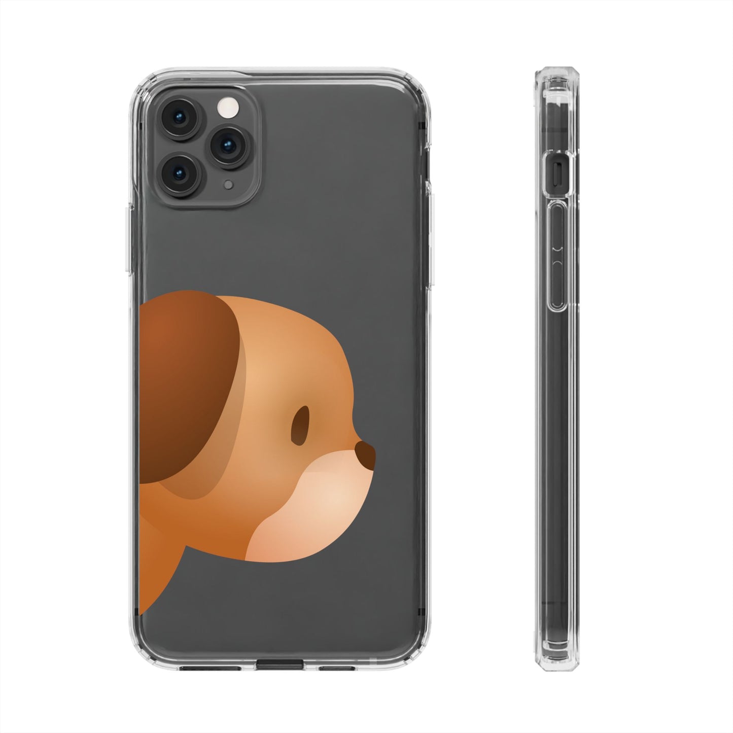 It Takes Two Dog Clear iPhone Case