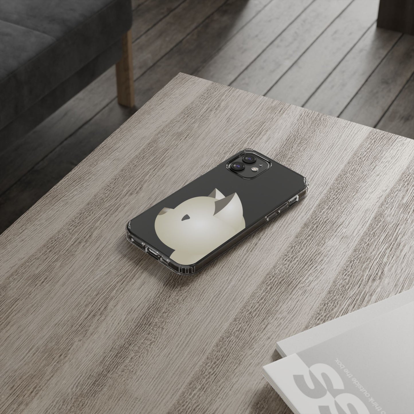 It Takes Two Cat Clear iPhone Case