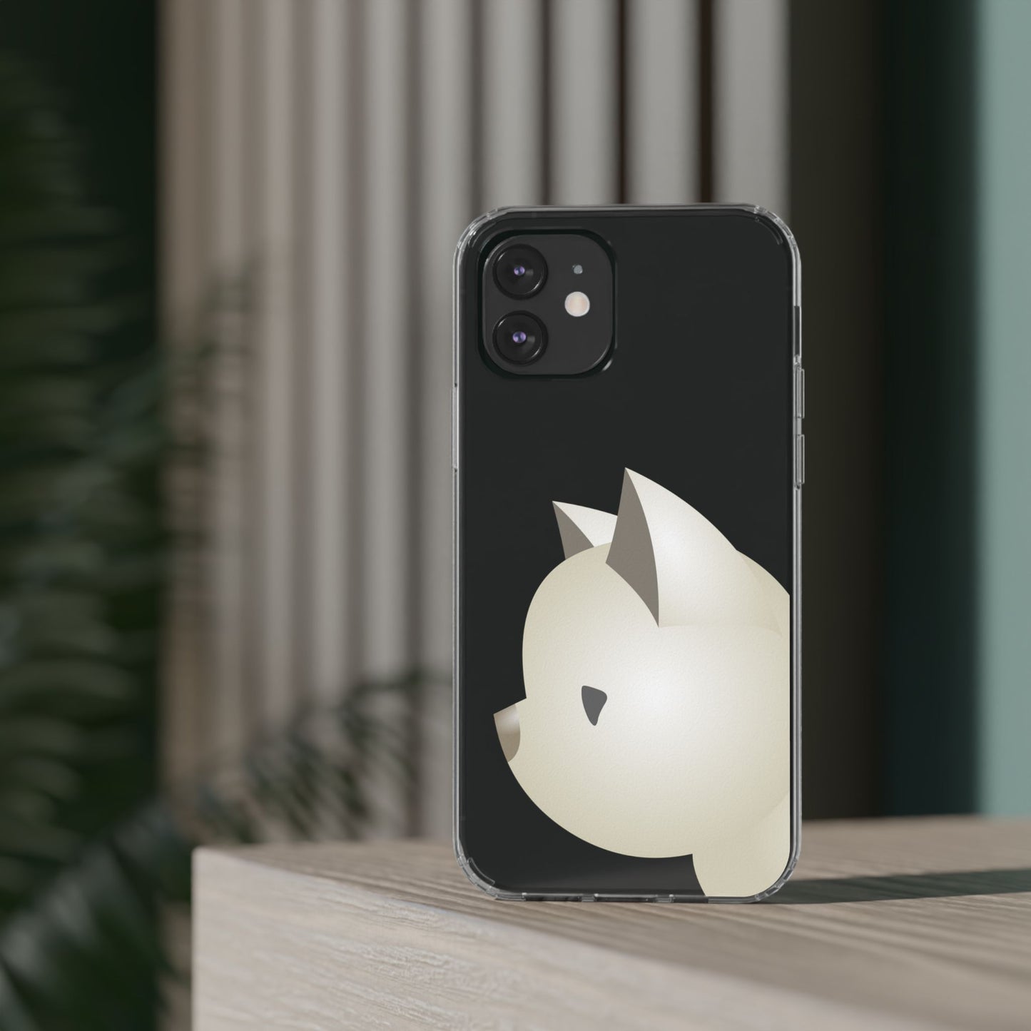 It Takes Two Cat Clear iPhone Case