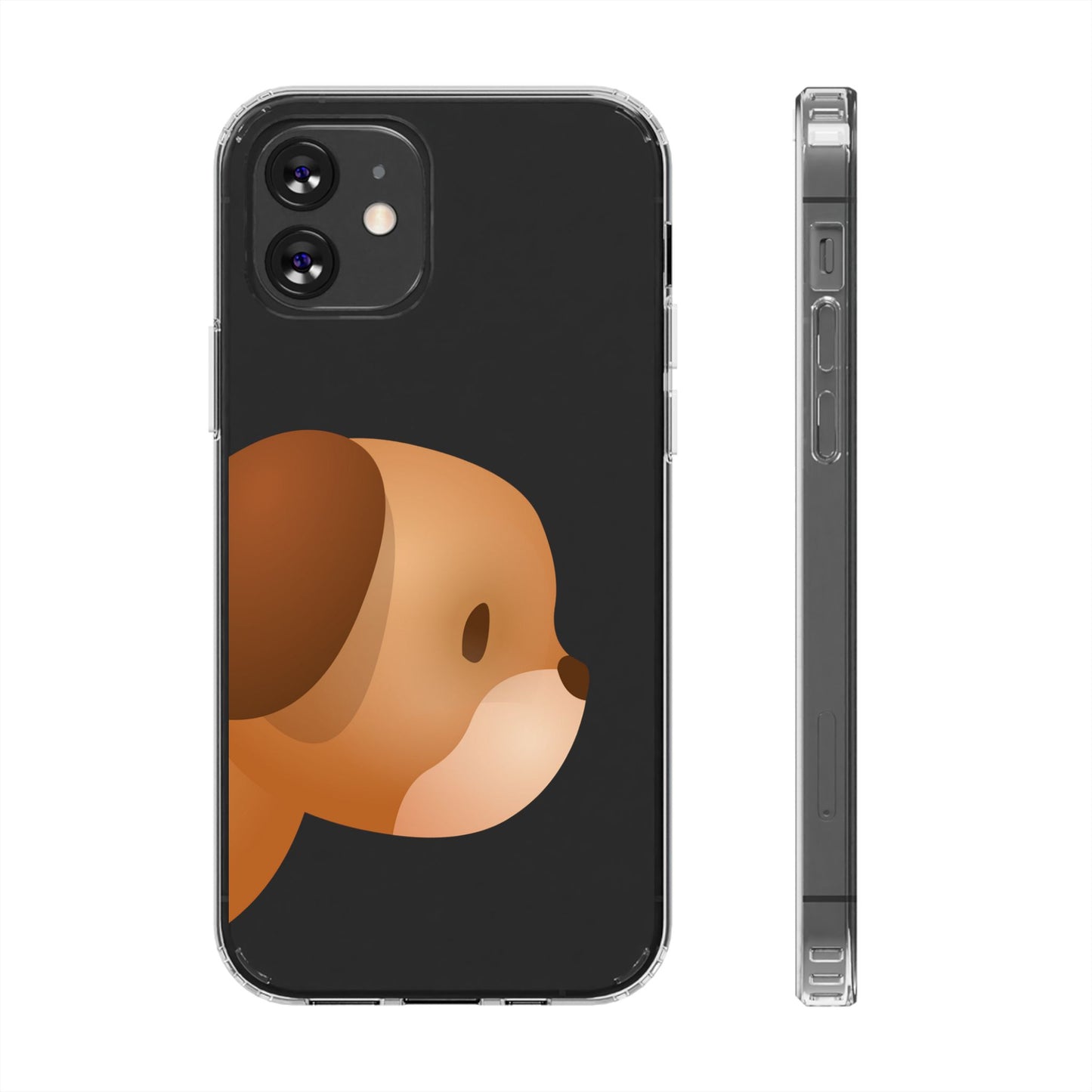It Takes Two Dog Clear iPhone Case