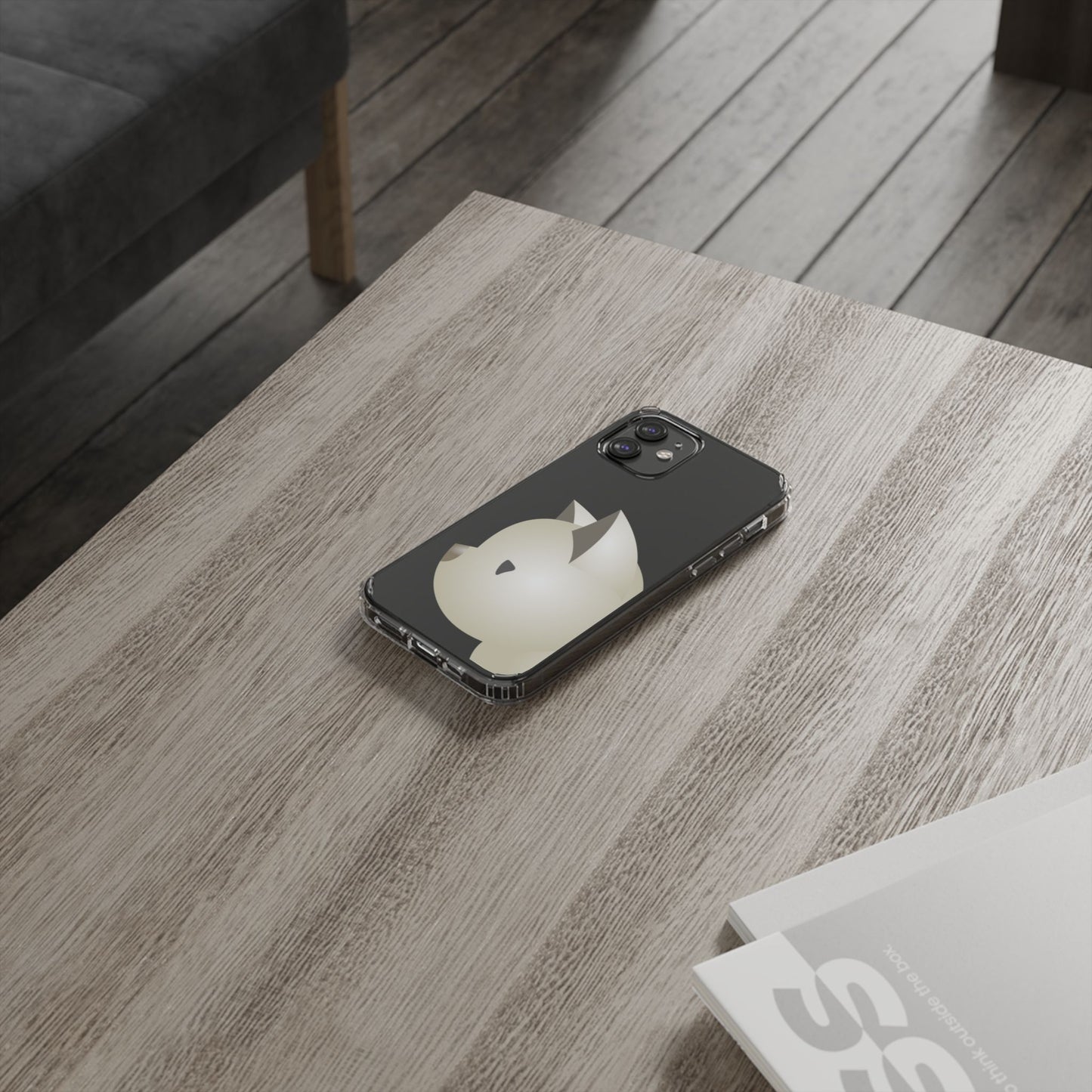 It Takes Two Cat Clear iPhone Case