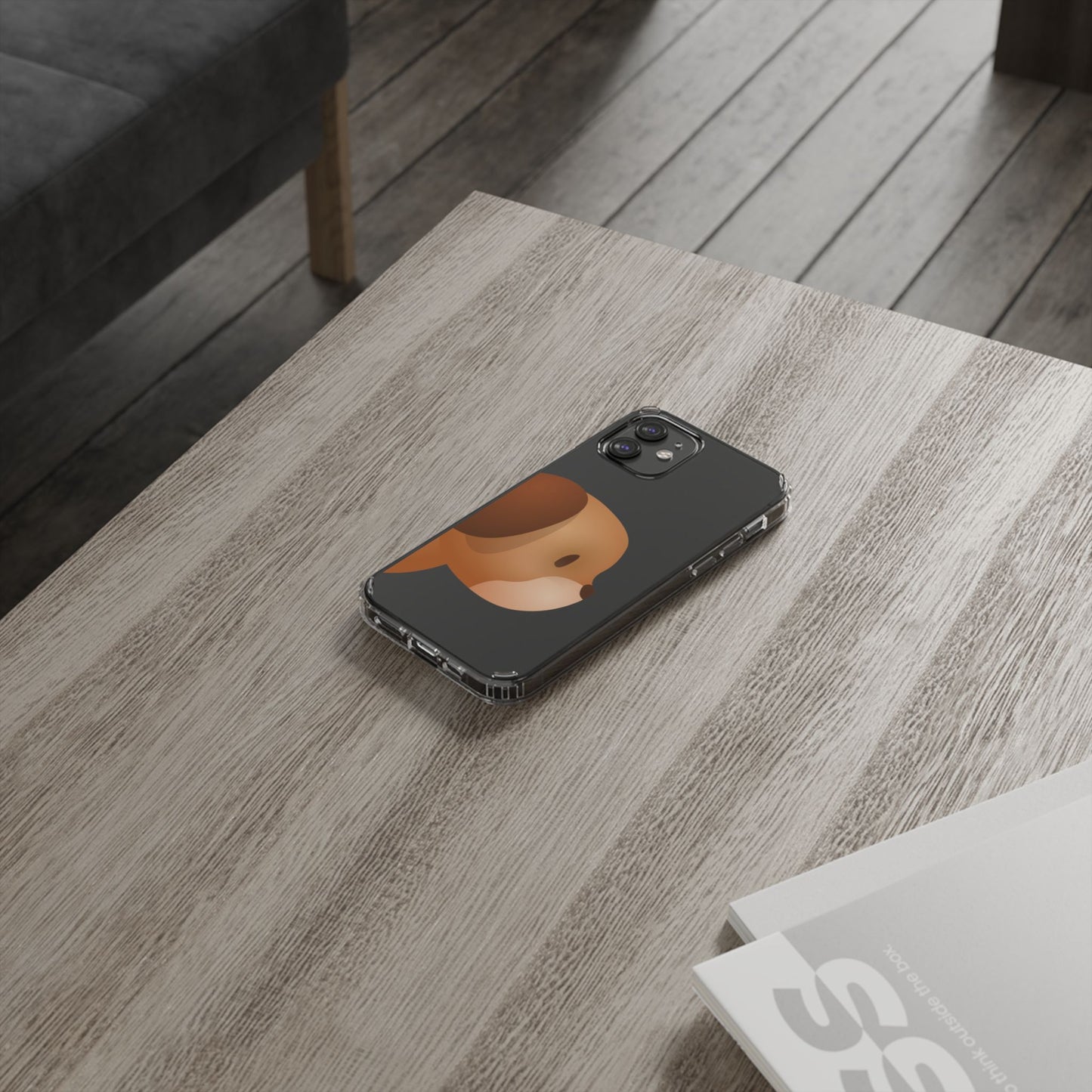 It Takes Two Dog Clear iPhone Case
