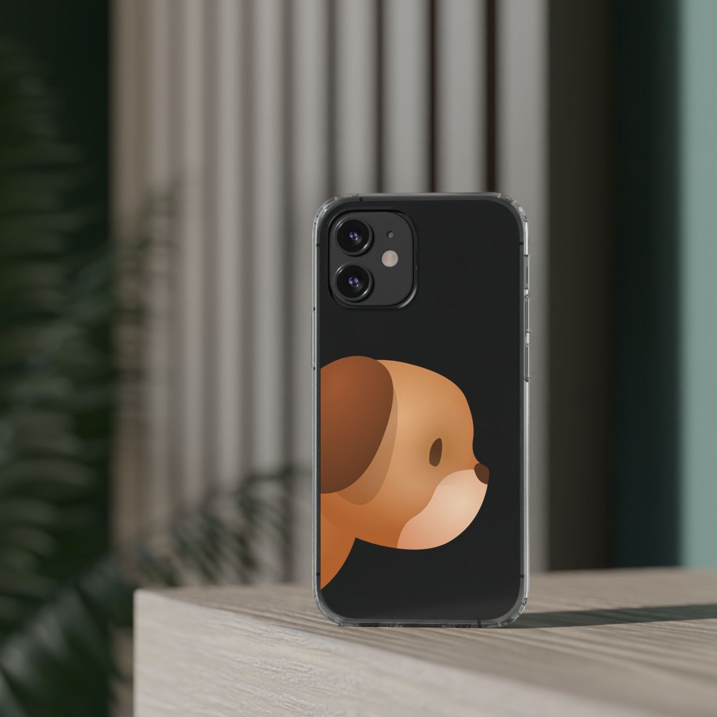 It Takes Two Dog Clear iPhone Case