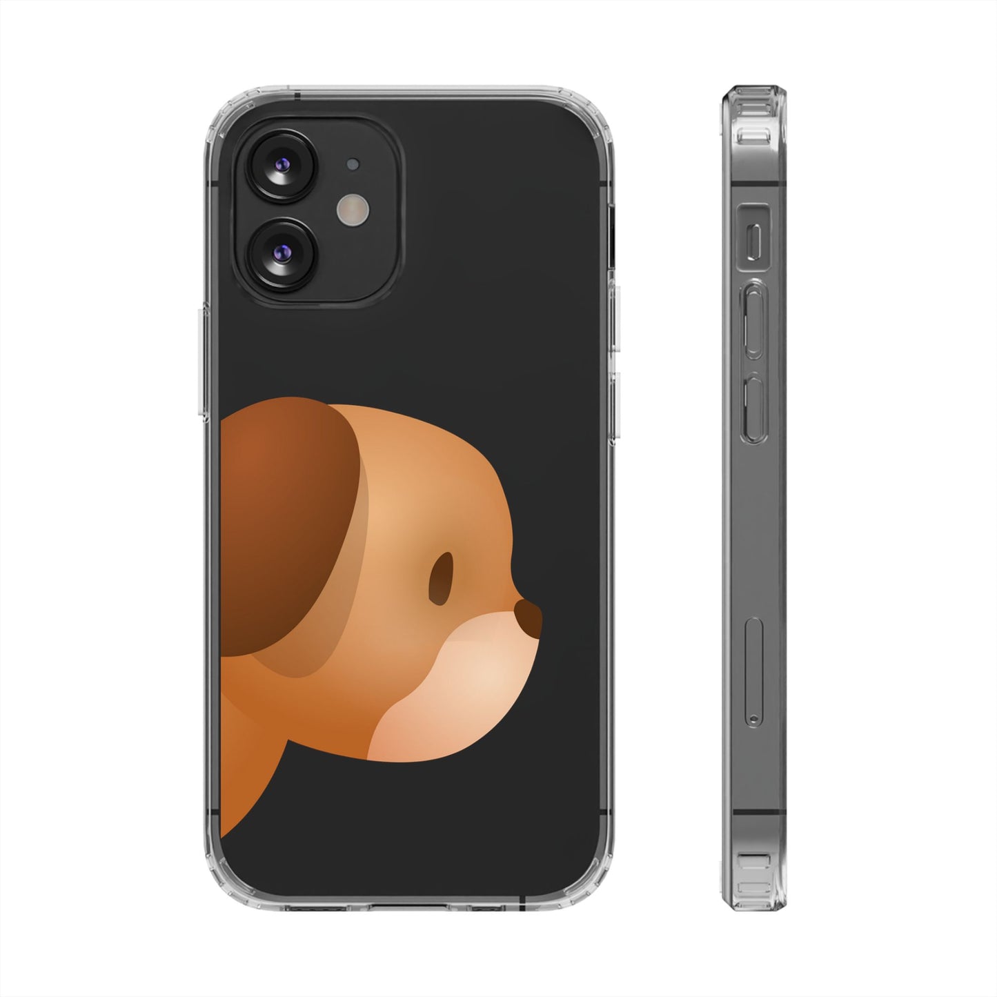 It Takes Two Dog Clear iPhone Case