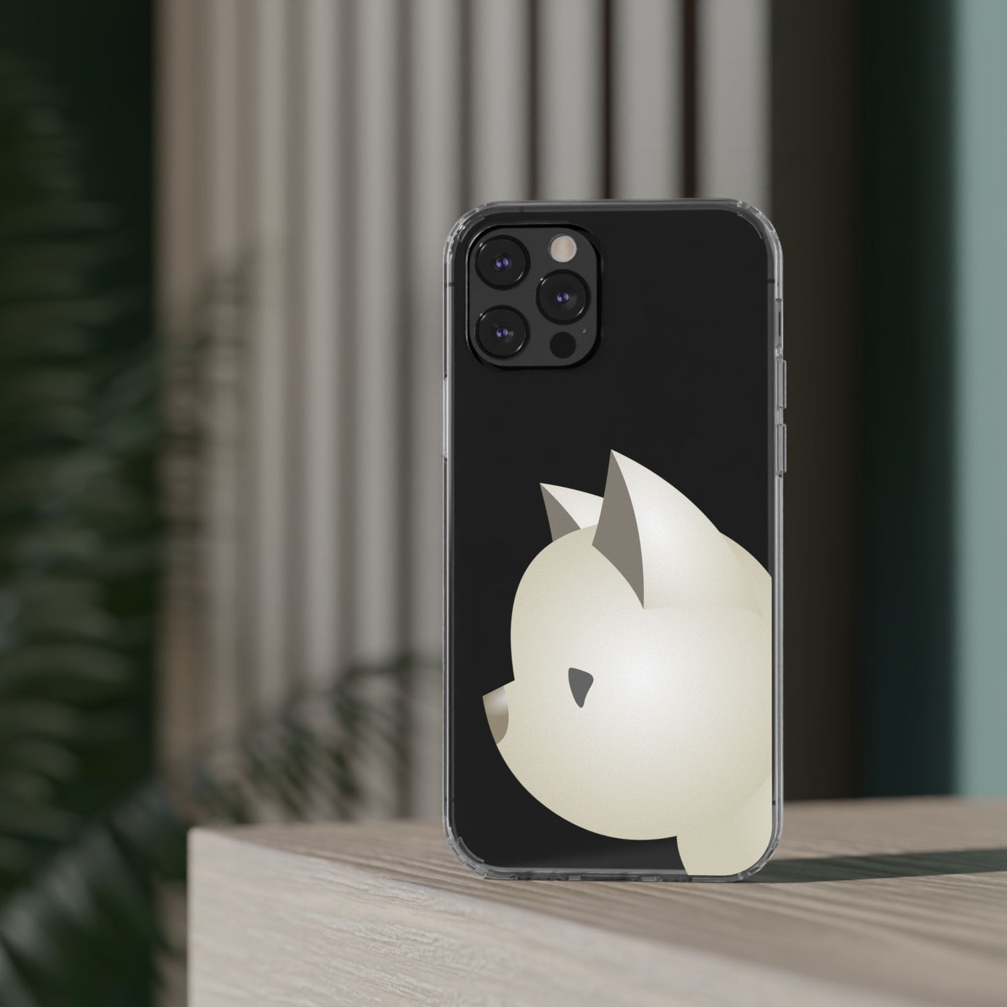 It Takes Two Cat Clear iPhone Case