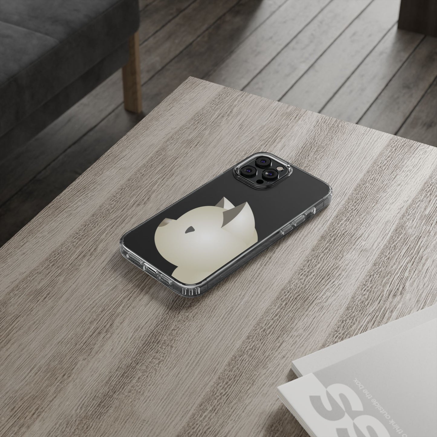 It Takes Two Cat Clear iPhone Case