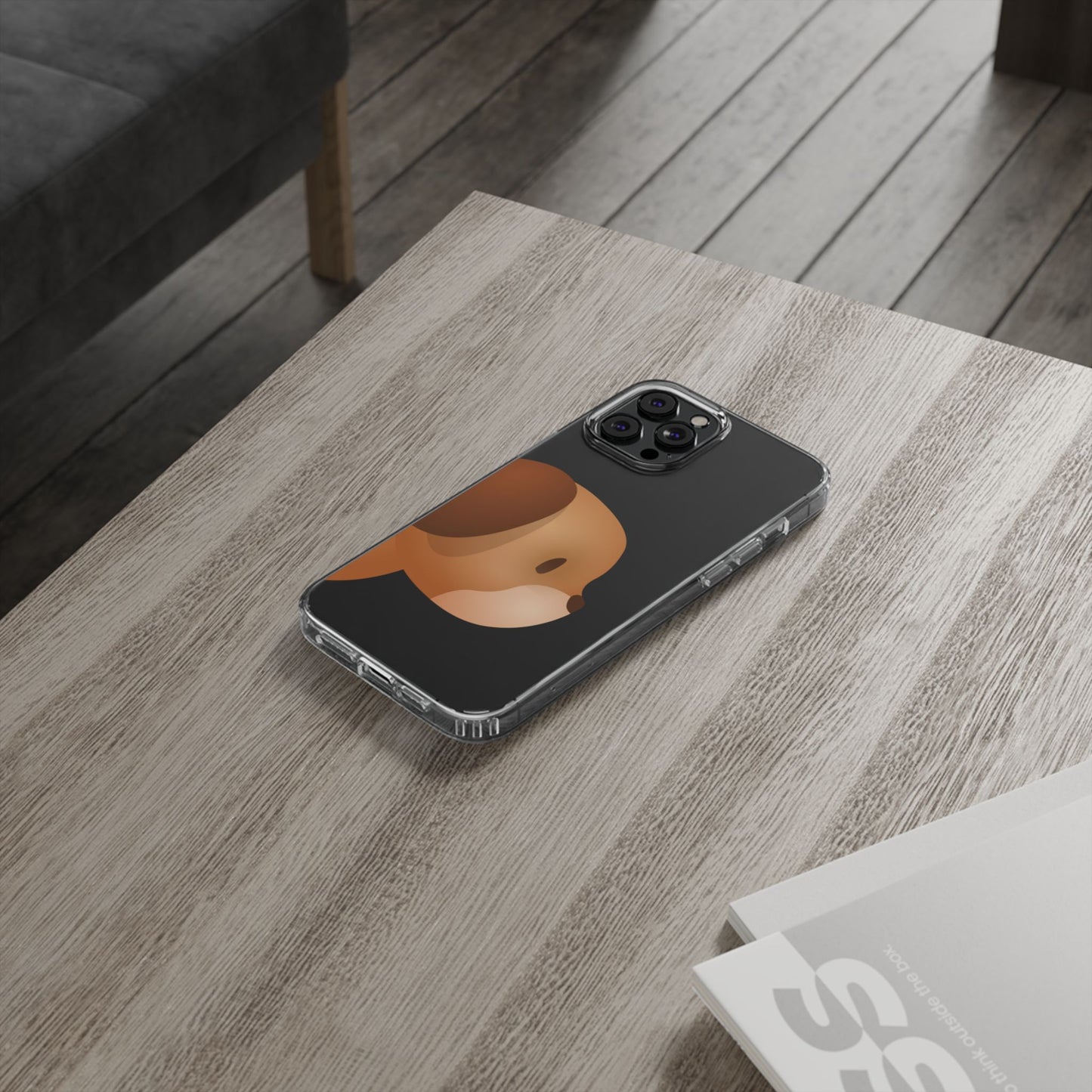 It Takes Two Dog Clear iPhone Case