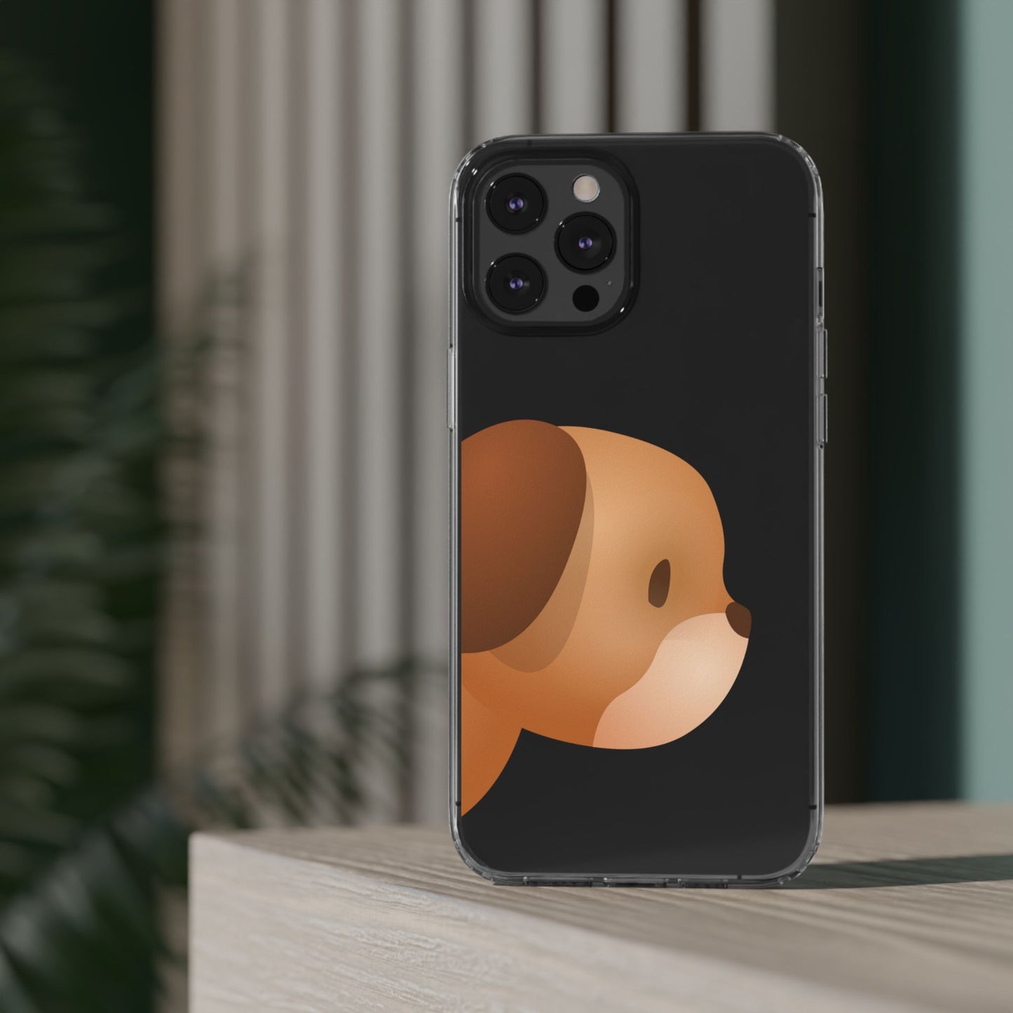 It Takes Two Dog Clear iPhone Case