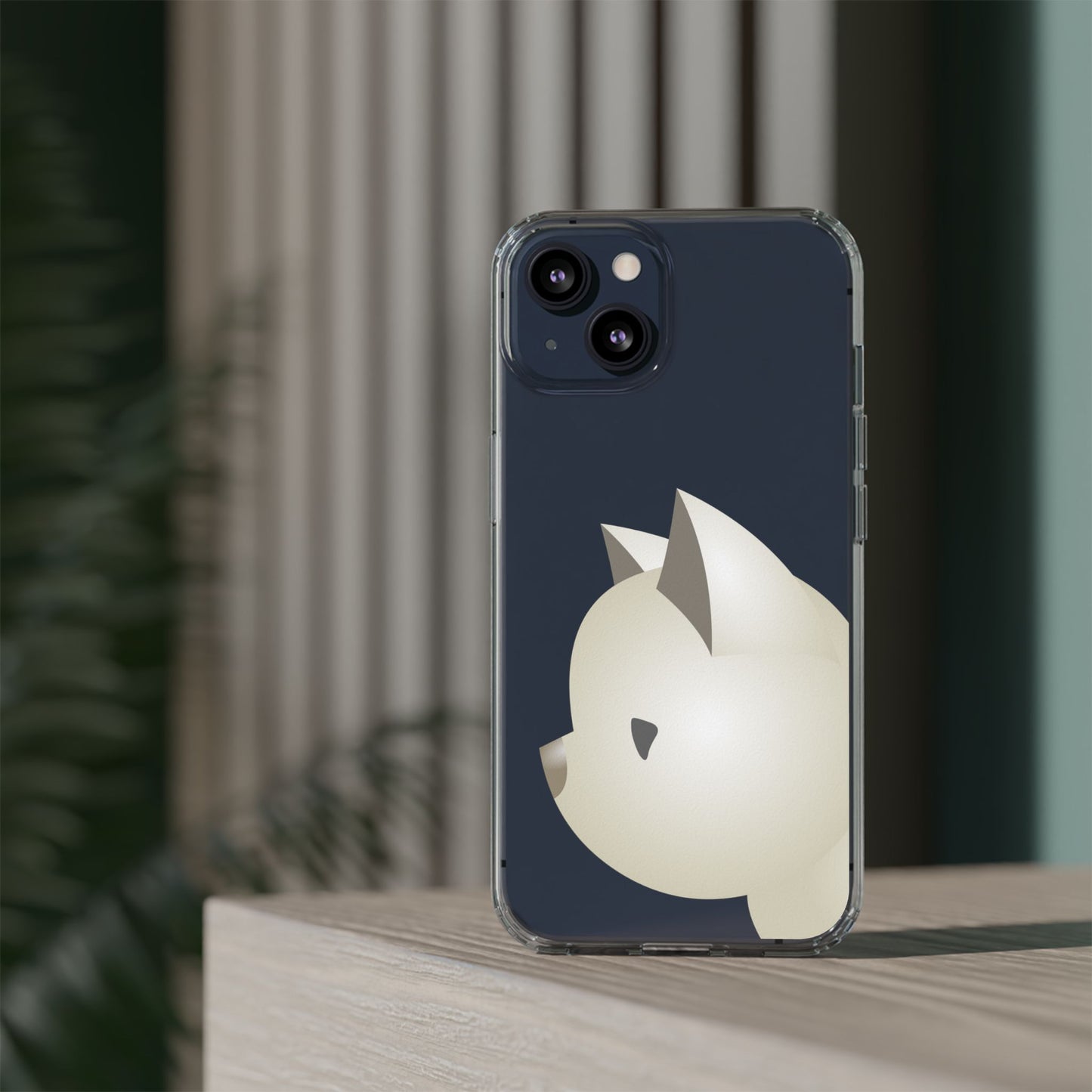 It Takes Two Cat Clear iPhone Case
