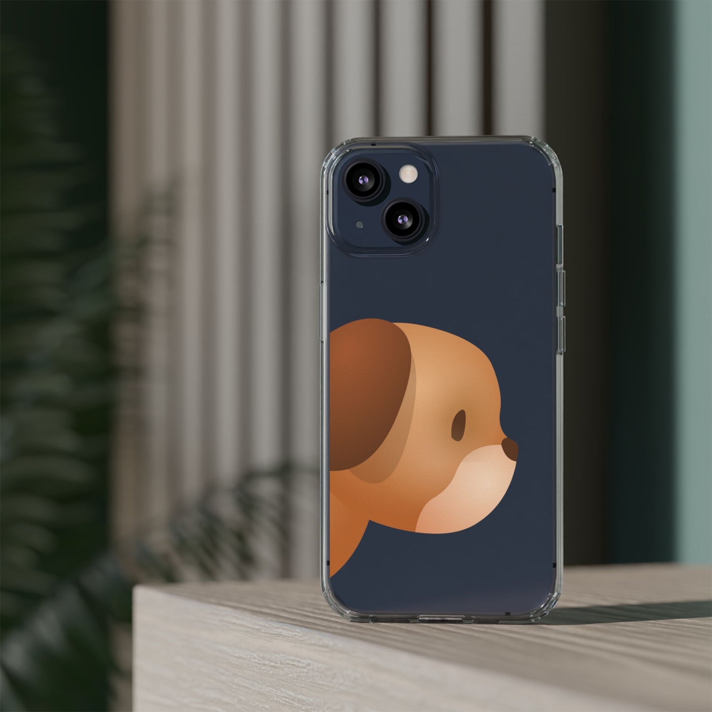 It Takes Two Dog Clear iPhone Case