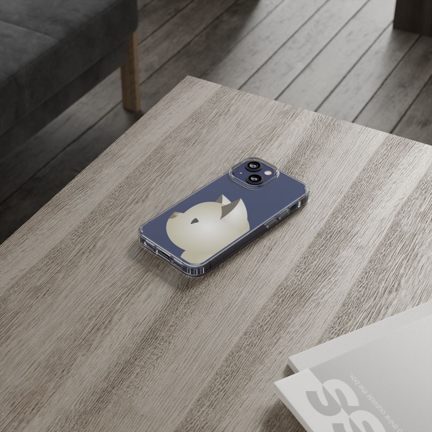 It Takes Two Cat Clear iPhone Case