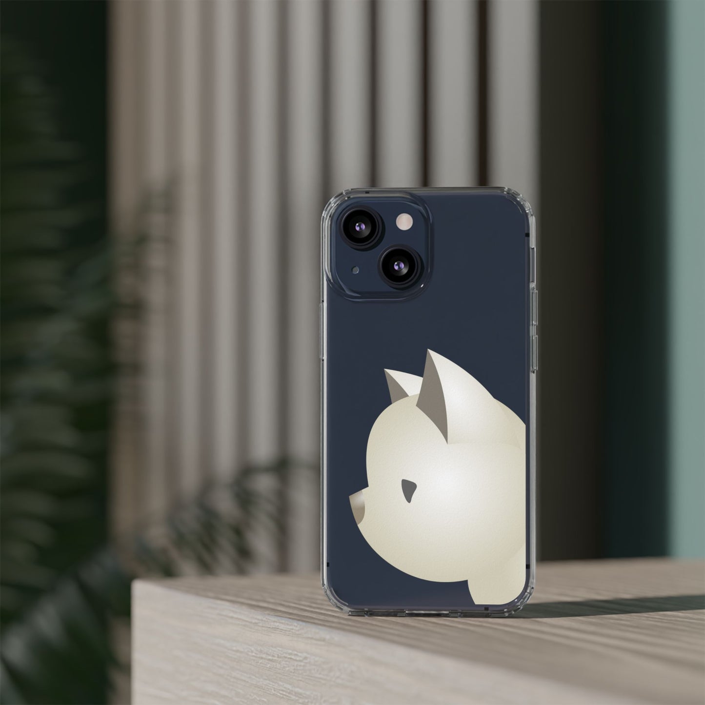 It Takes Two Cat Clear iPhone Case