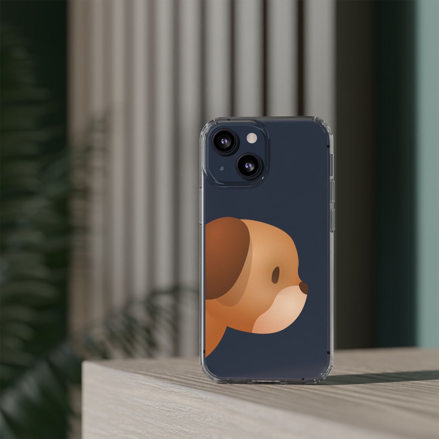 It Takes Two Dog Clear iPhone Case