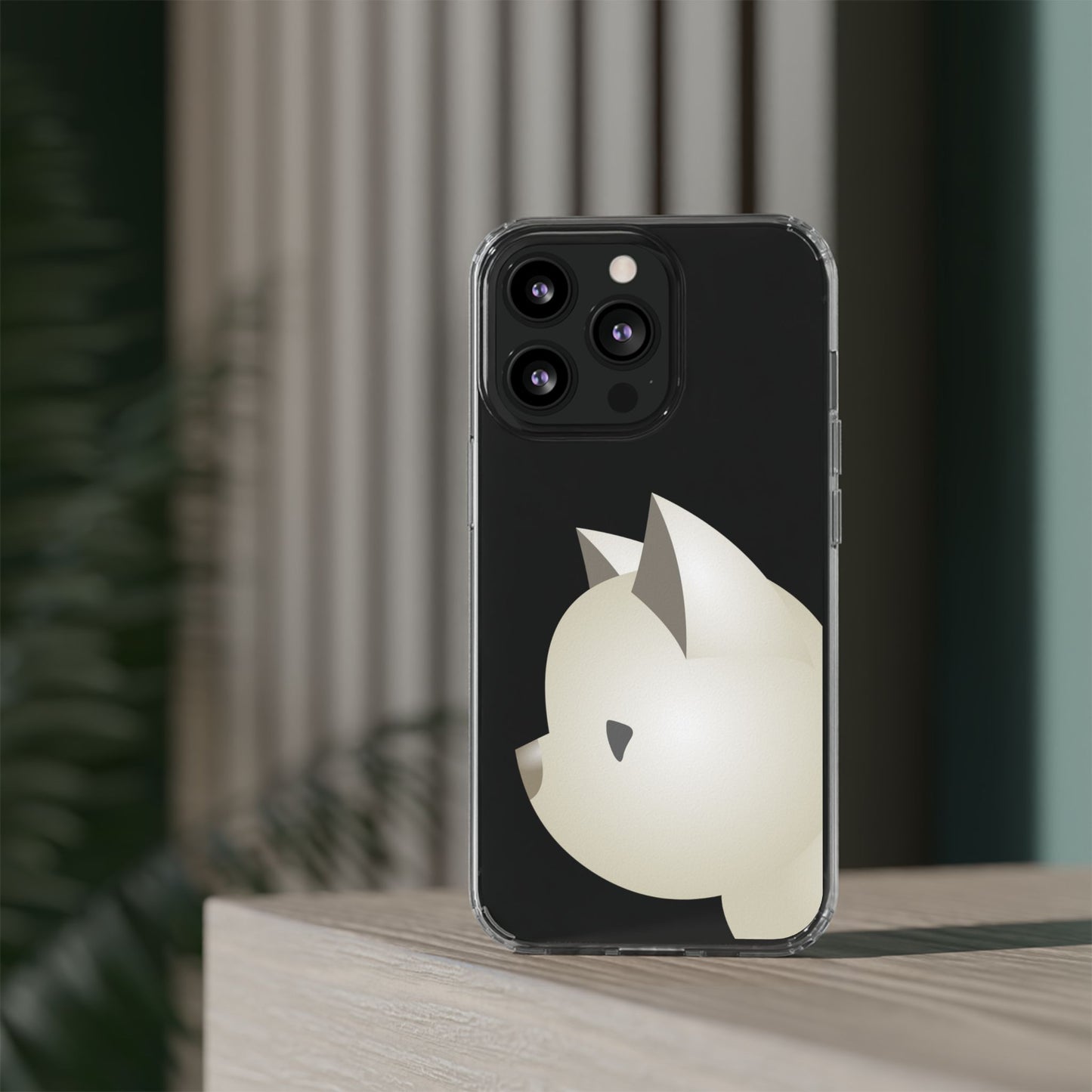 It Takes Two Cat Clear iPhone Case