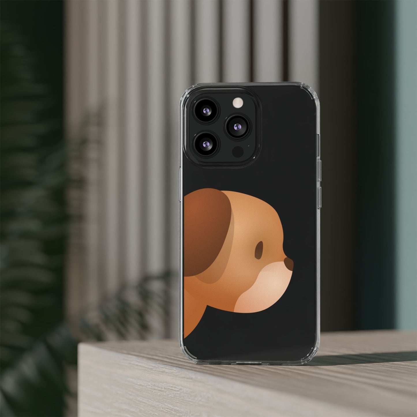 It Takes Two Dog Clear iPhone Case