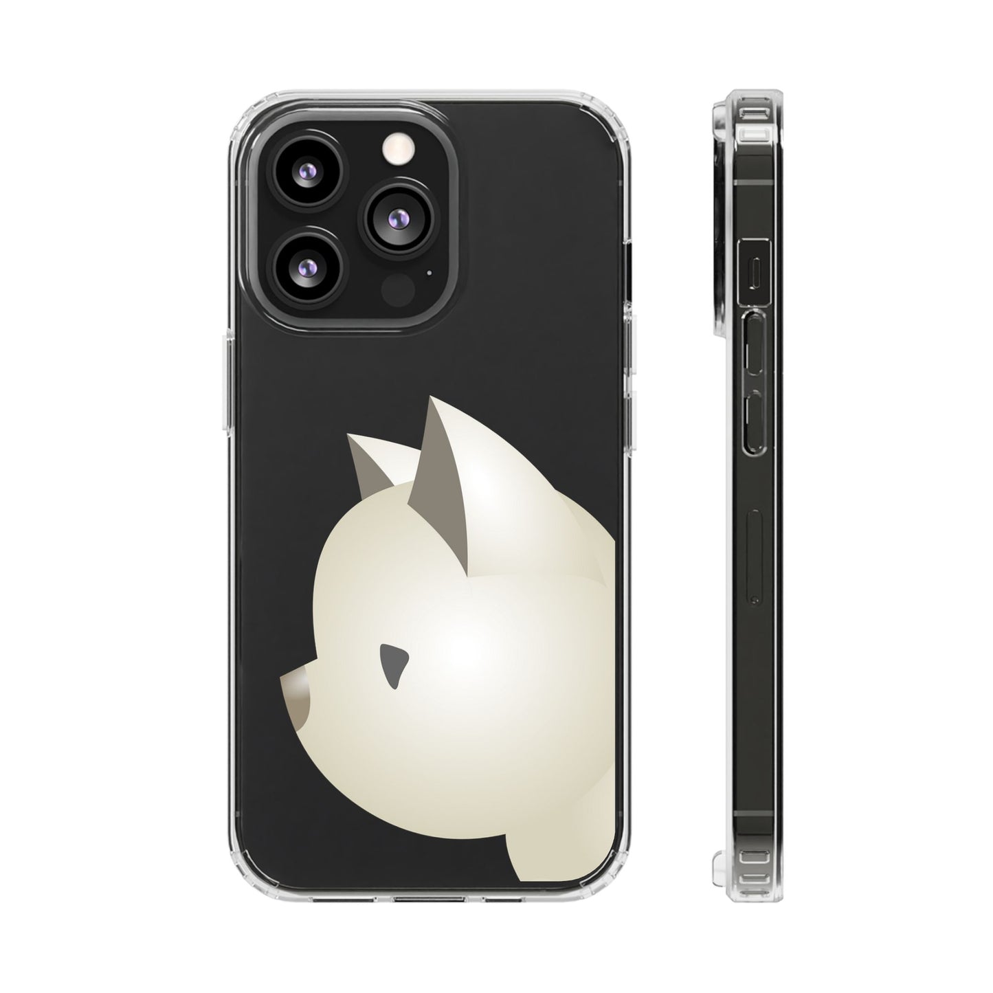 It Takes Two Cat Clear iPhone Case