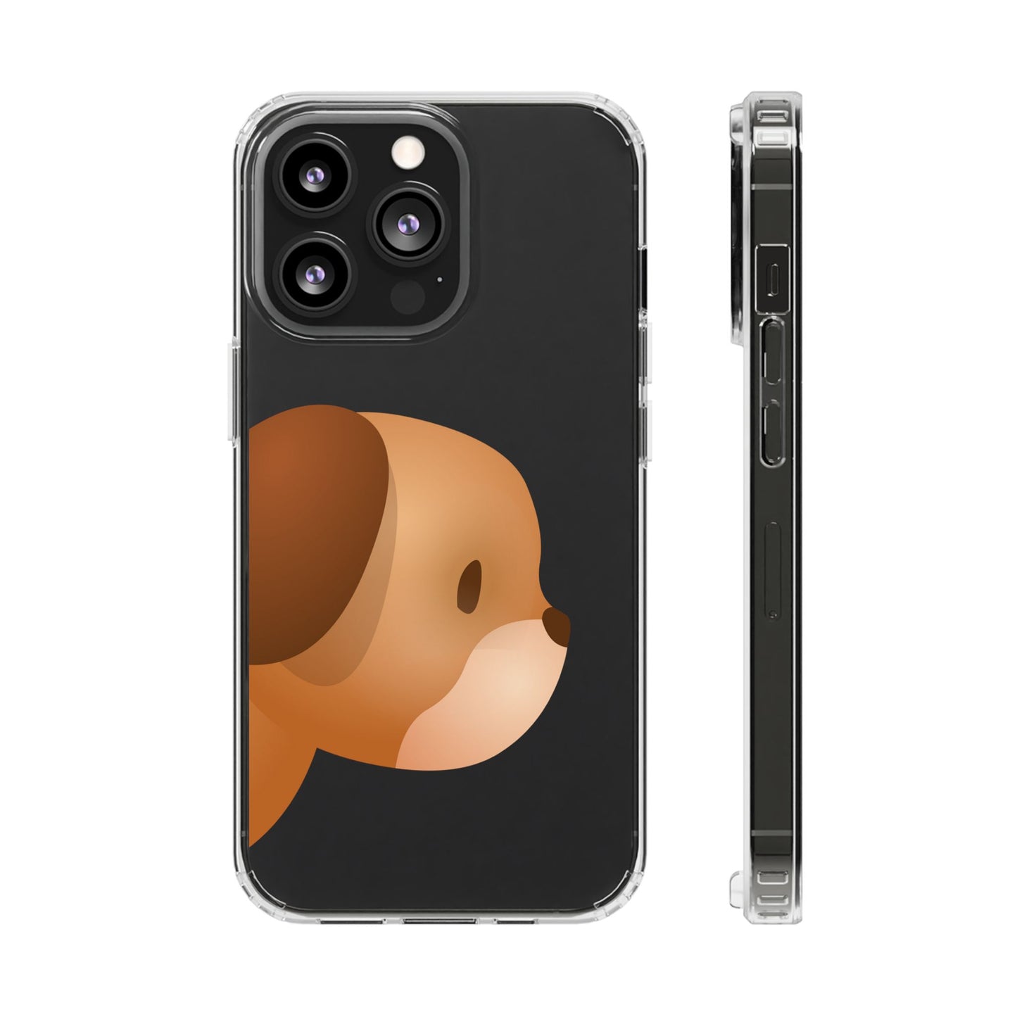 It Takes Two Dog Clear iPhone Case