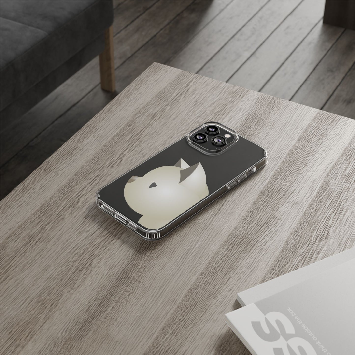 It Takes Two Cat Clear iPhone Case