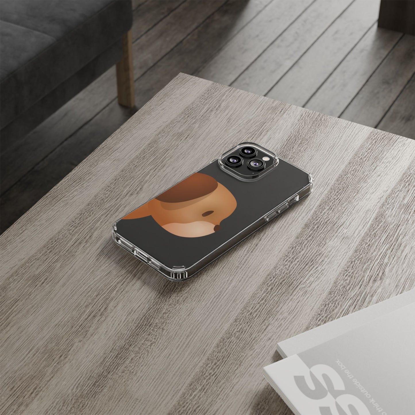 It Takes Two Dog Clear iPhone Case
