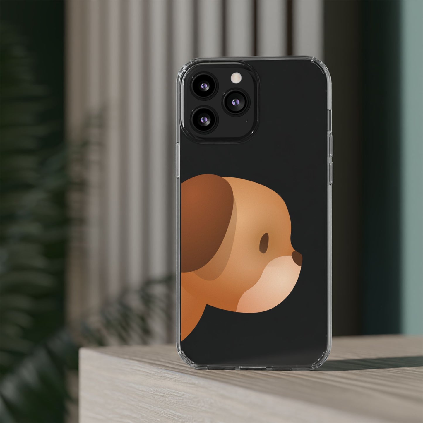 It Takes Two Dog Clear iPhone Case