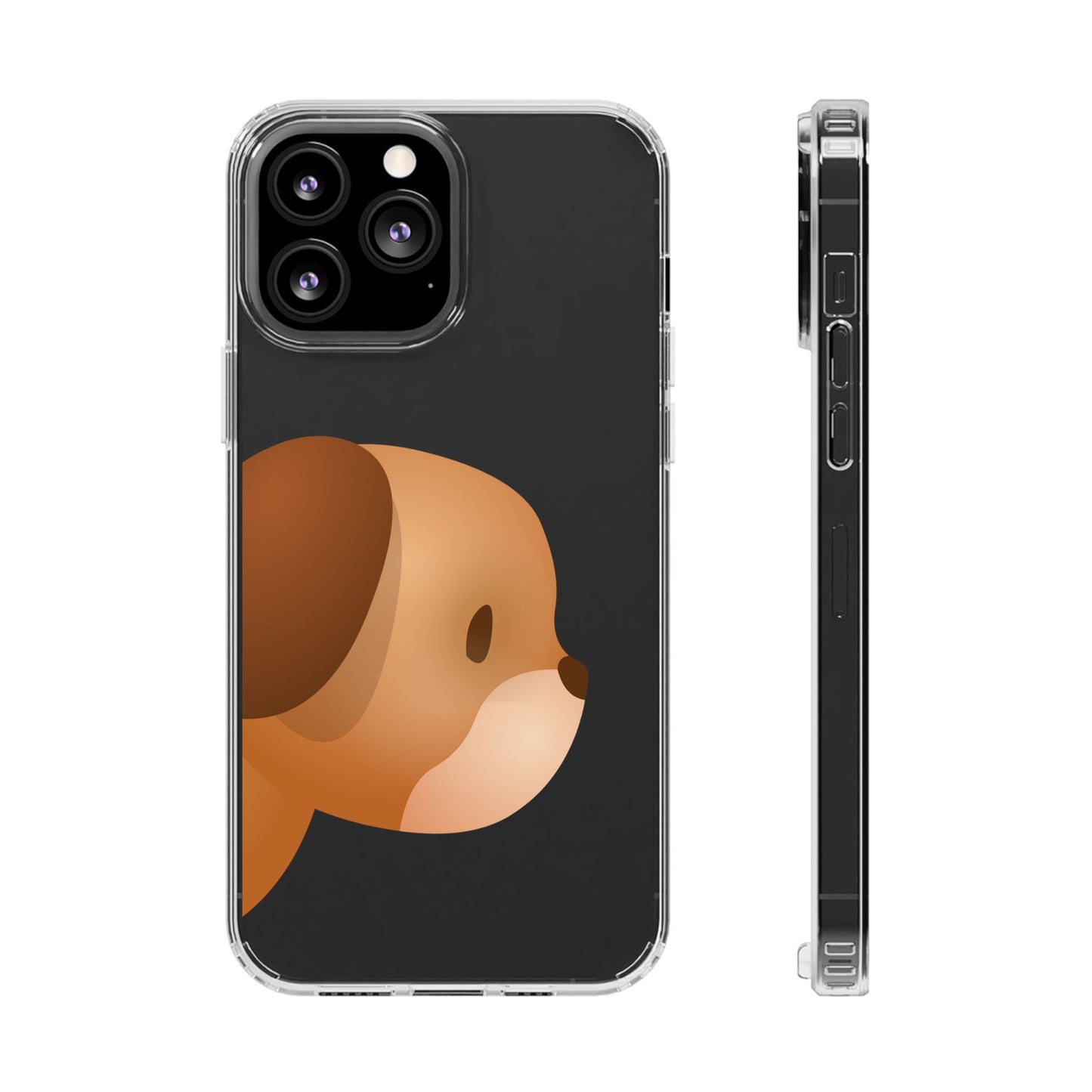 It Takes Two Dog Clear iPhone Case