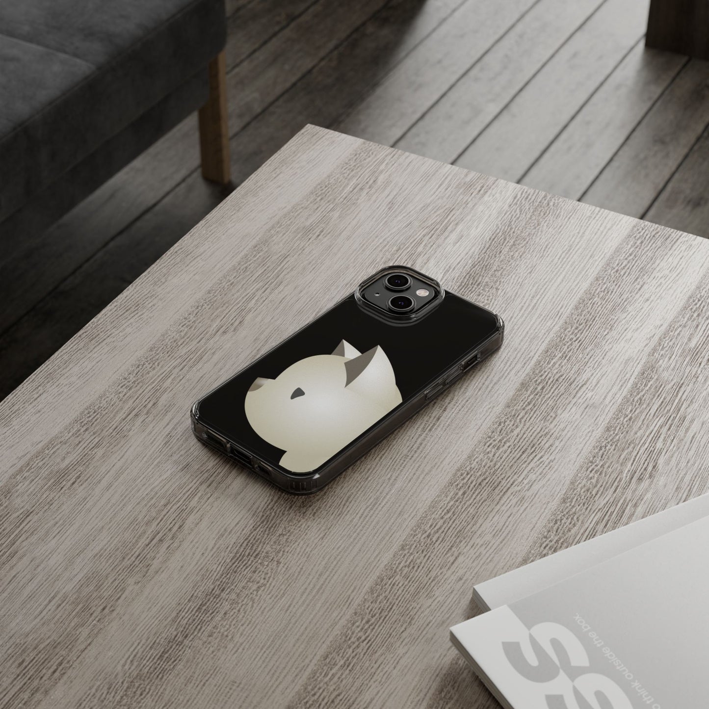 It Takes Two Cat Clear iPhone Case