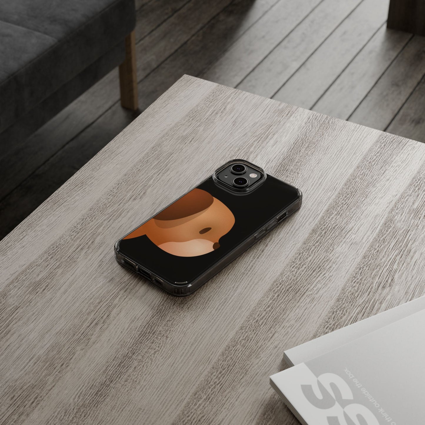 It Takes Two Dog Clear iPhone Case
