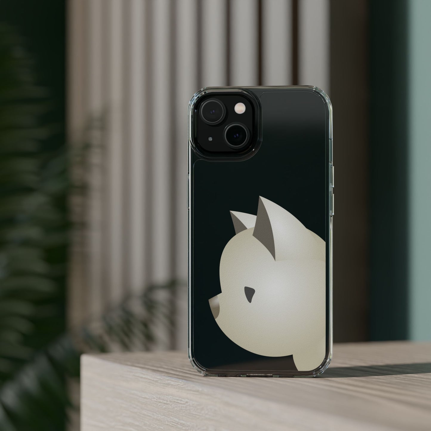 It Takes Two Cat Clear iPhone Case