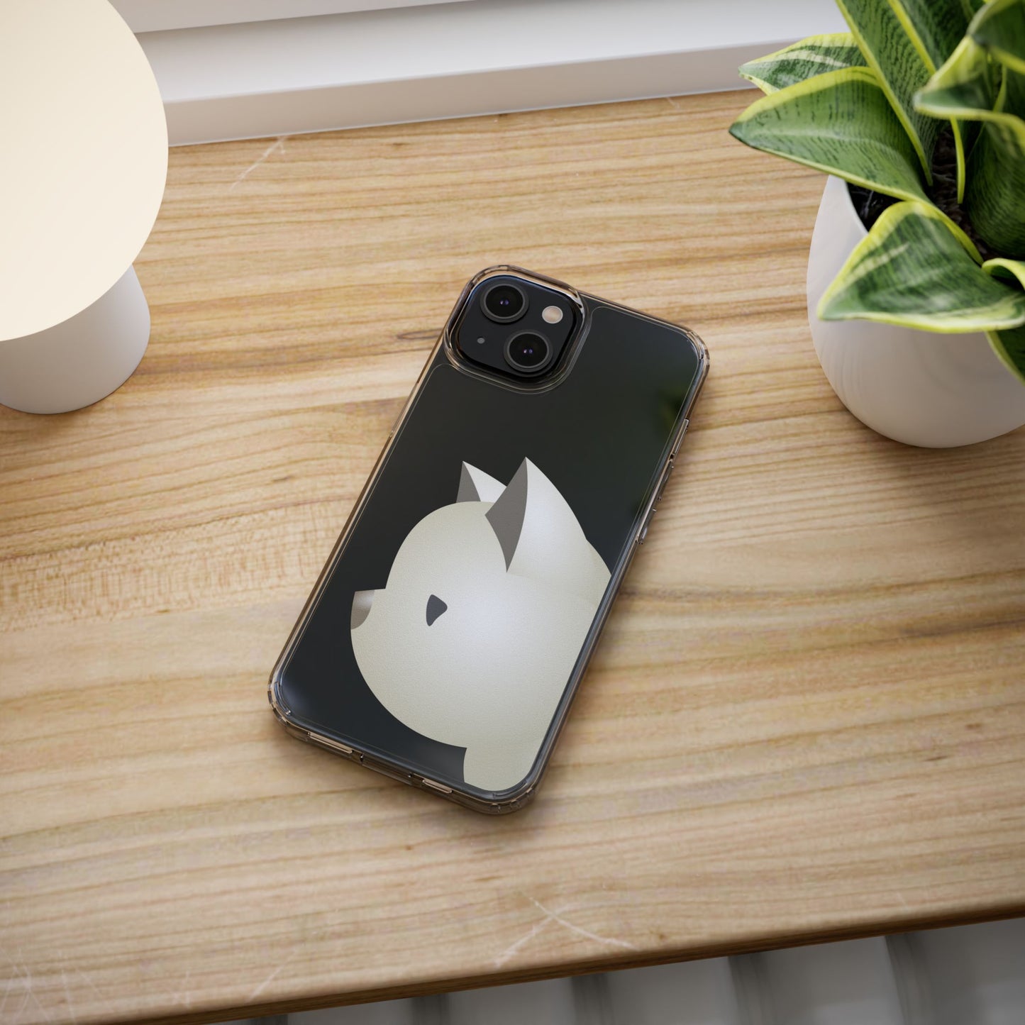 It Takes Two Cat Clear iPhone Case