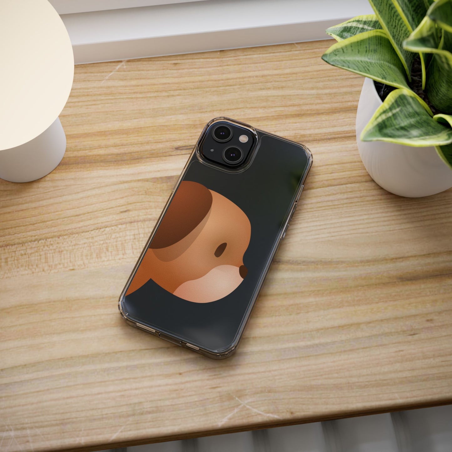 It Takes Two Dog Clear iPhone Case