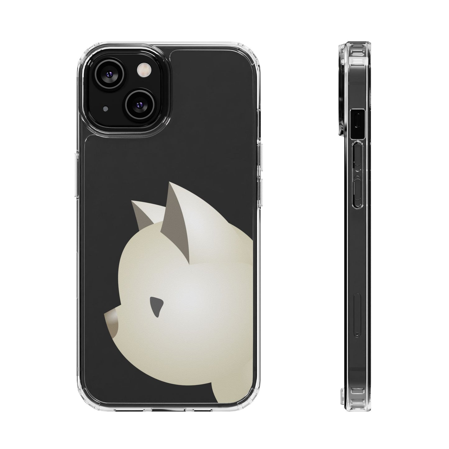It Takes Two Cat Clear iPhone Case