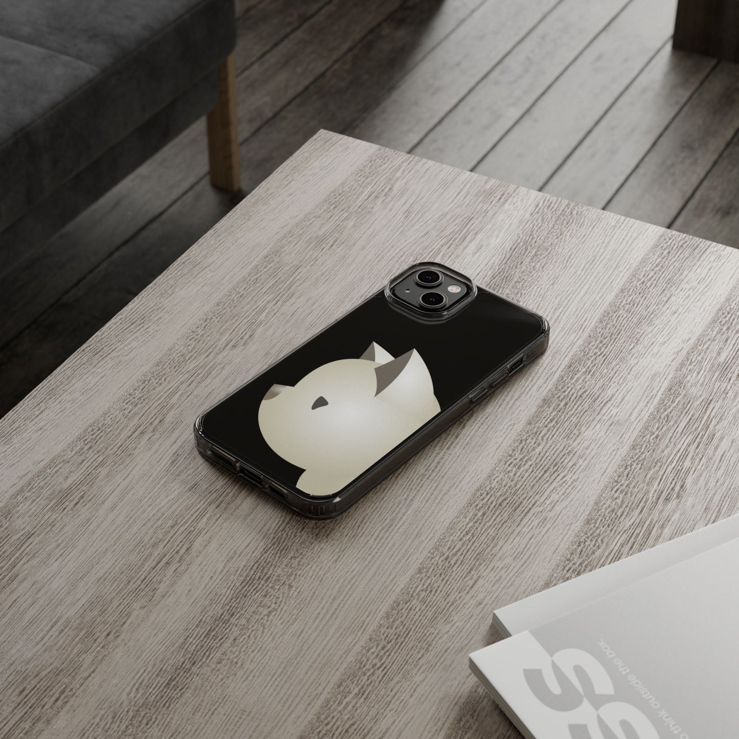 It Takes Two Cat Clear iPhone Case